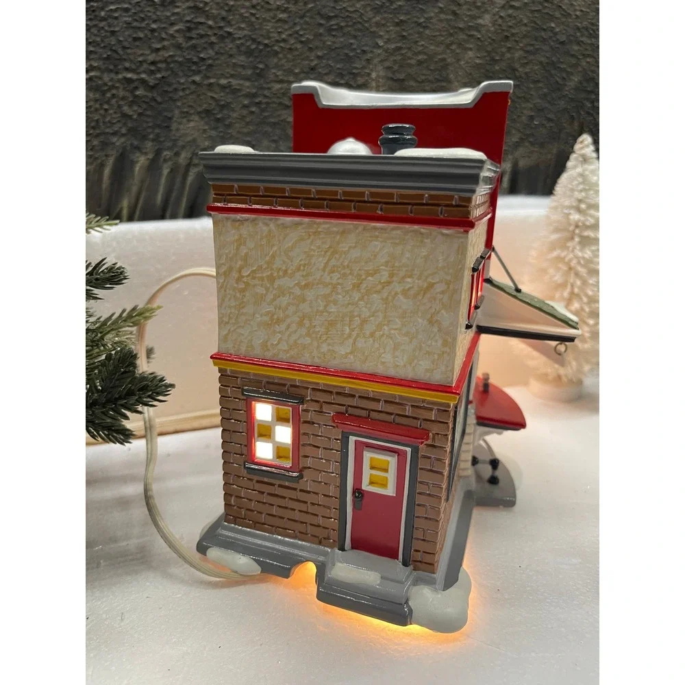 Dept 56 Snow Village CAMPBELL'S SOUP COUNTER & M'm M'm GOOD Accessory 56.55309